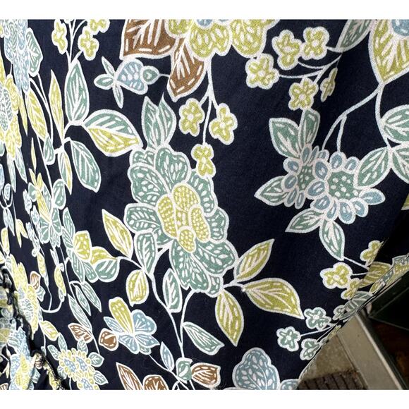 NWT Heartloom Sz S 100% Cotton Boho Batik Tiered Maxi Skirt Cottagecore Prairie - Picture 4 of 7